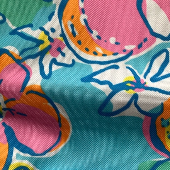 Lilly Pulitzer X Estée Lauder: Colorful Floral Tote Bag- coin/card pouch - Picture 3 of 16